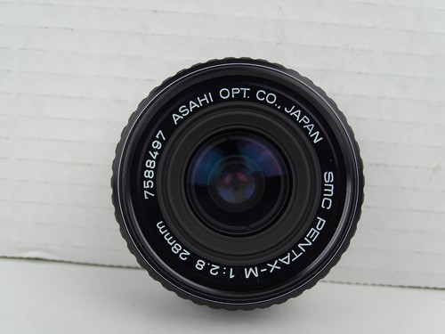 Smc pentax 28mm 8 wide - f/2.8,